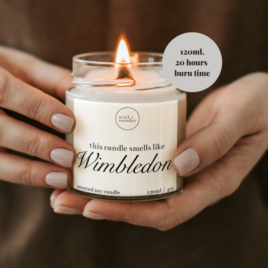 Wimbledon Candle, Funny Tennis Gifts