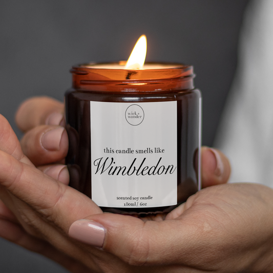 Wimbledon Candle, Funny Tennis Gifts