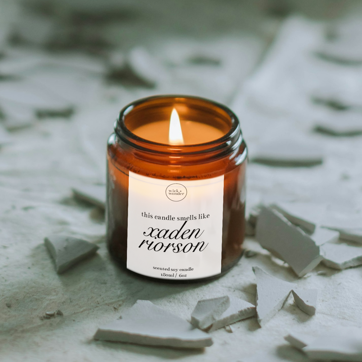 Xaden Riorson Candle, Fourth Wing Gifts