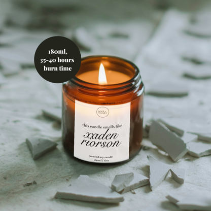 Xaden Riorson Candle, Fourth Wing Gifts