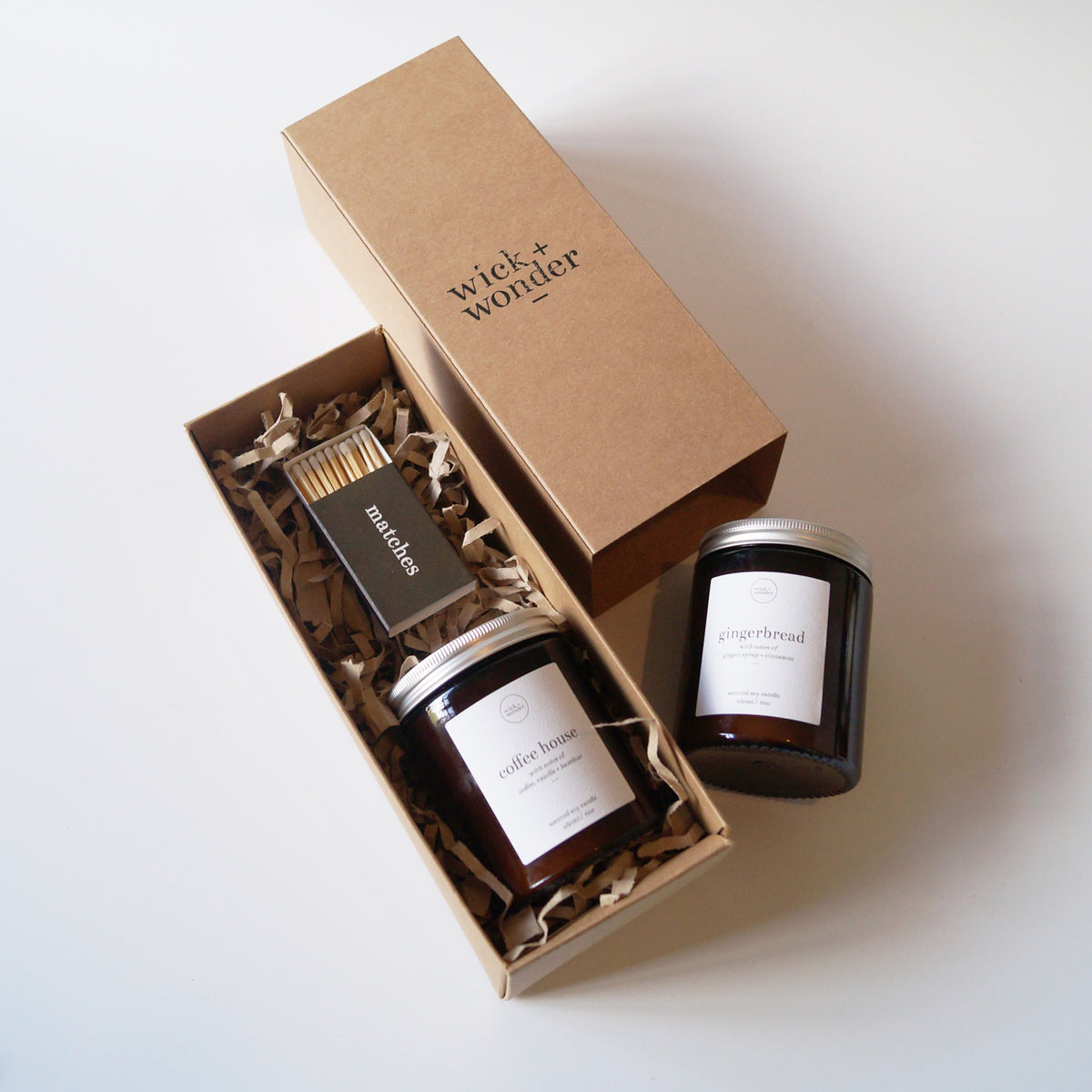 Christmas Coffee Candle Bundle – Gift Box
